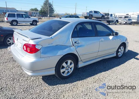 2005 Toyota Corolla S z USA, uszkodzony, nr VIN 1NXBR30E75Z543451